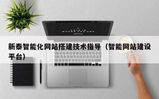六盘水新泰智能化网站搭建技术指导（智能网站建设平台）